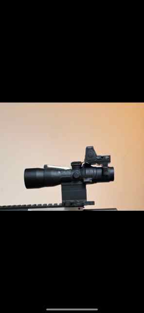 Trijicon ACOG 3x30 300 blk +RMR piggyback mount