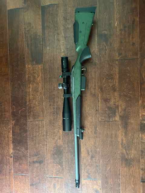 Tikka T3x Super Varmint 223 Remington Green Cerako