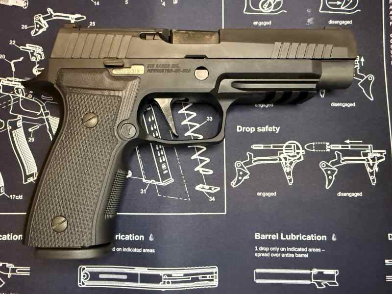 Sig Sauer P320 AXG FS LE with 5x mags