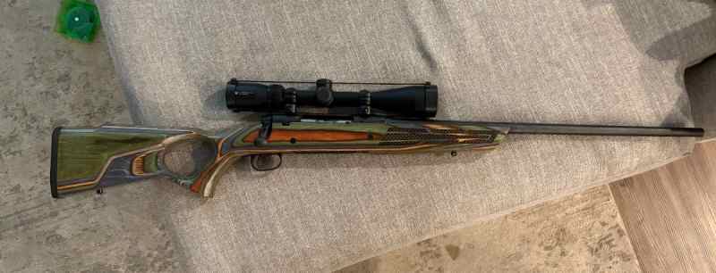 Savage 30-06 with boyd stock and scope
