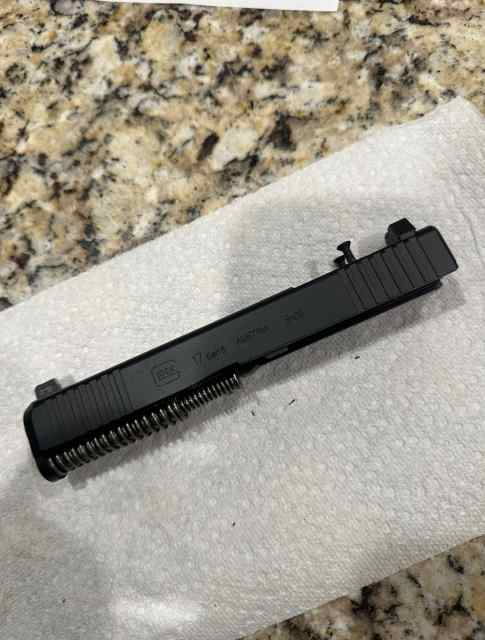 Complete Glock 17 upper w/ RMR slide cut 