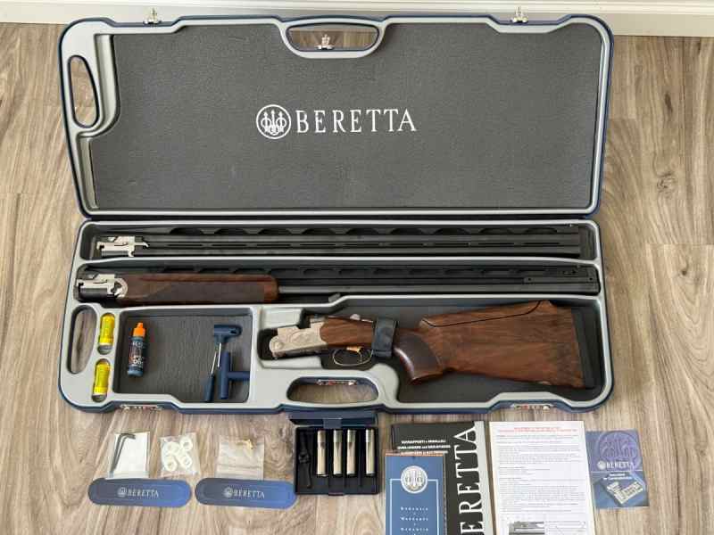 Beretta 687 Silver Pigeon III Trap Combo 12ga