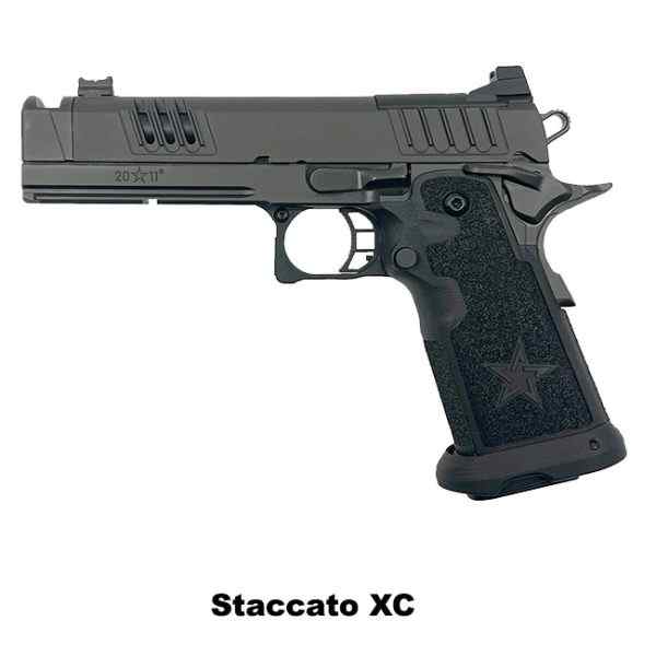 Staccato XC 2011 9mm Fullsize Optic Ready 5&quot; DLC