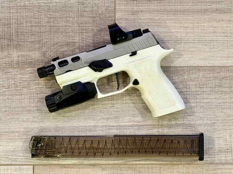 SigSauer P320 XCompact ProCut Slide Custom Upgrade