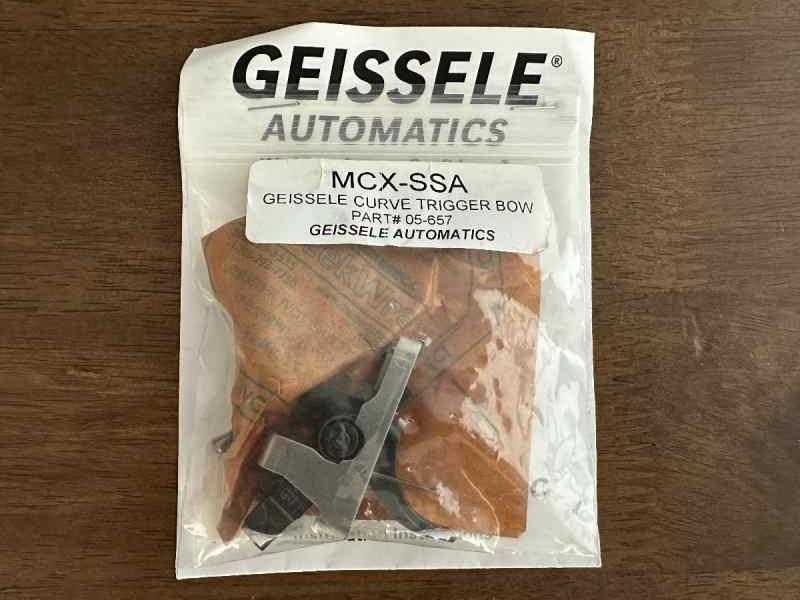 Geissele Super MCX SSA - M4 Curved Trigger