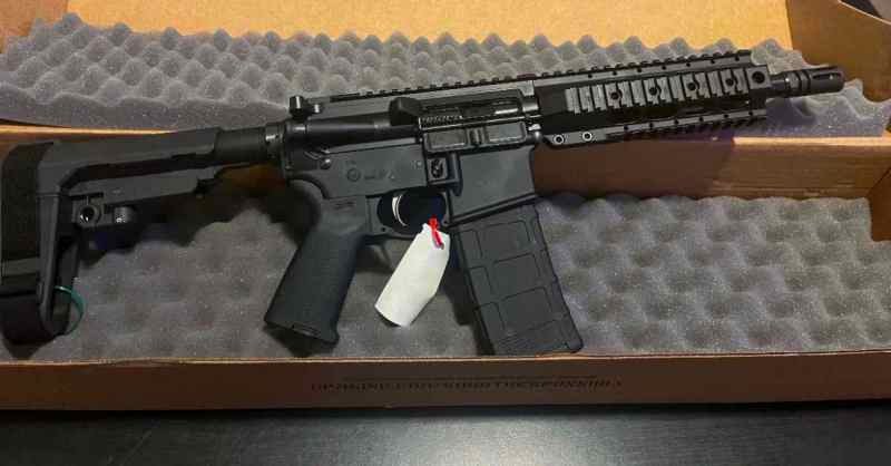 New 7.5in AR Pistol