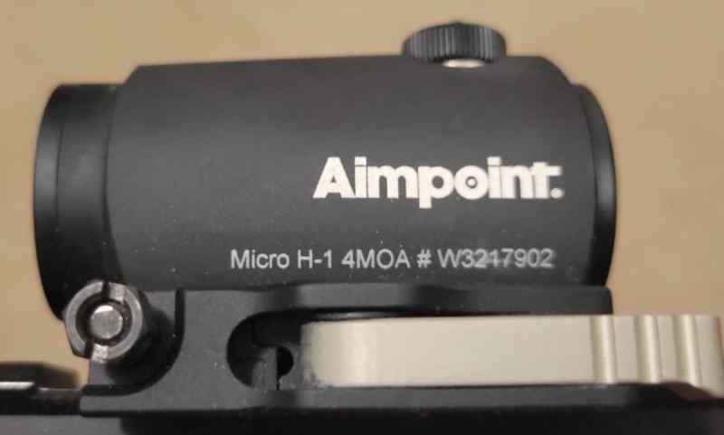 Aimpoint H1 Micro Red Dot LRP Mount 