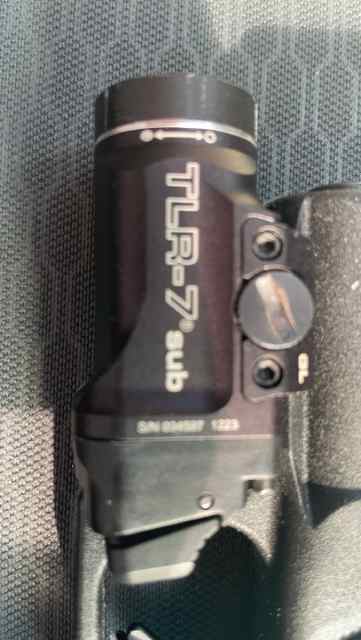 Trl-7 sublight for 43x and holster