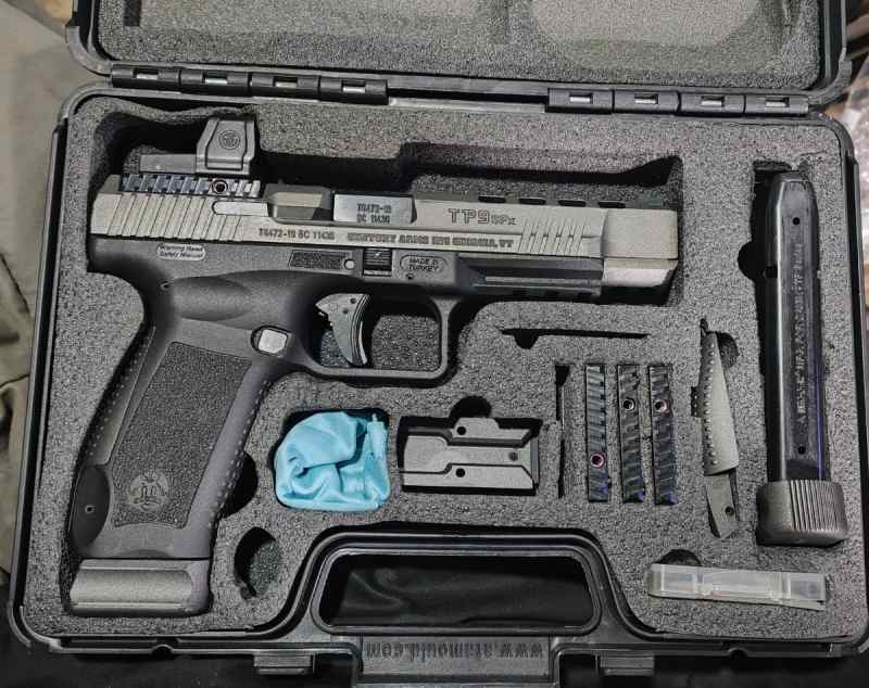 CANIK TP9SFX 9MM W/ 5.2&quot; BARREL / SIG ELITE SIGHT