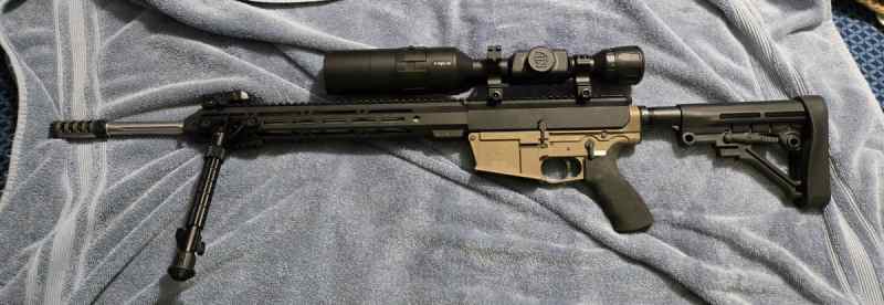 AR10 with ATN night scope