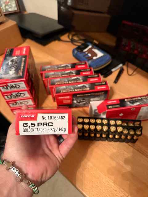 Norma 6.5 PRC Golden Target (114 Rounds total)