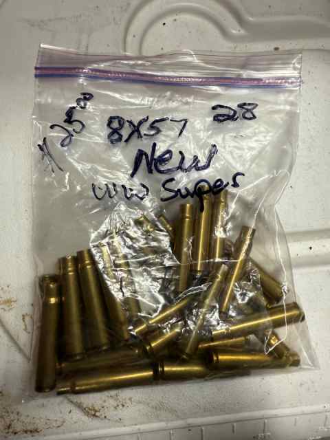 8x57 Mauser reloading brass