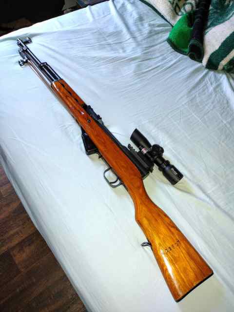 Chinese SKS 7.62x39 scoped 