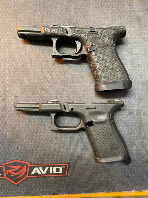 Two Glock 19 Gen 5 OEM Frames