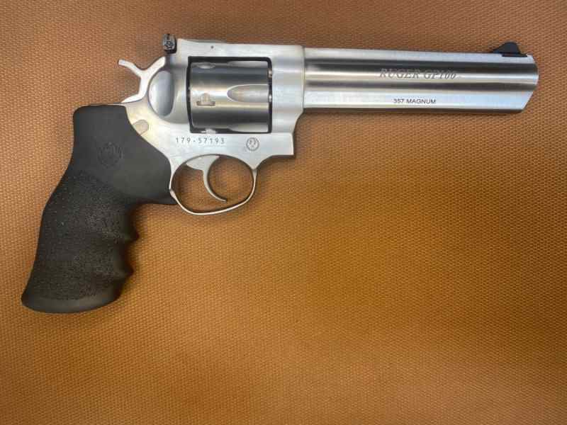 NEW IN BOX - Ruger GP100 6&quot; Stainless .357 Magnum