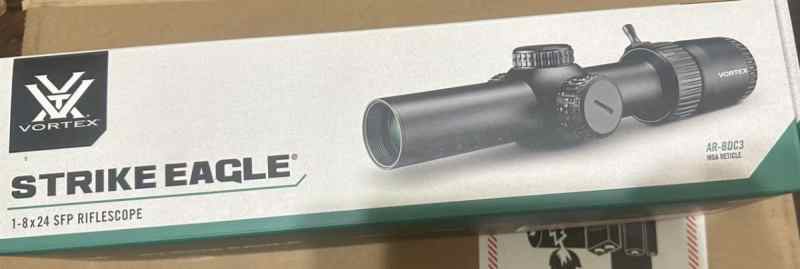 Vortex Strike Eagle 1-8x24 GEN2 ‘Brand new’