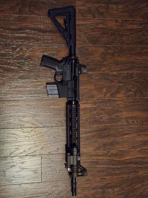 Spikes mid length disapator surefire armalite