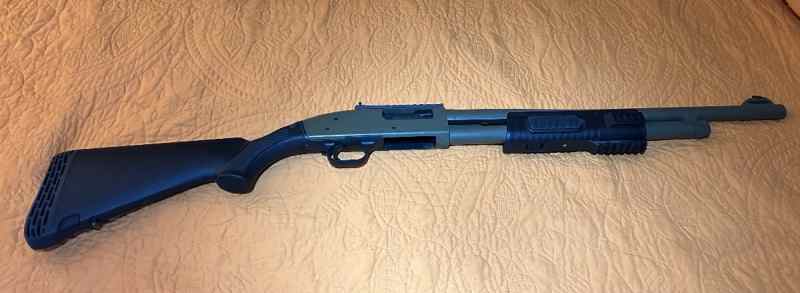 Vintage 12 gauge Mossberg 500. North Haven, CT.