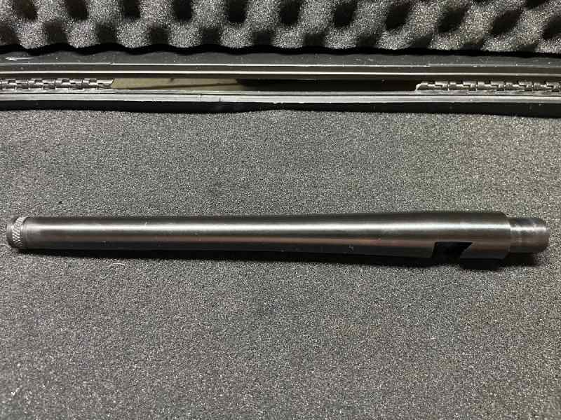 10” original ruger barrel(threaded) 