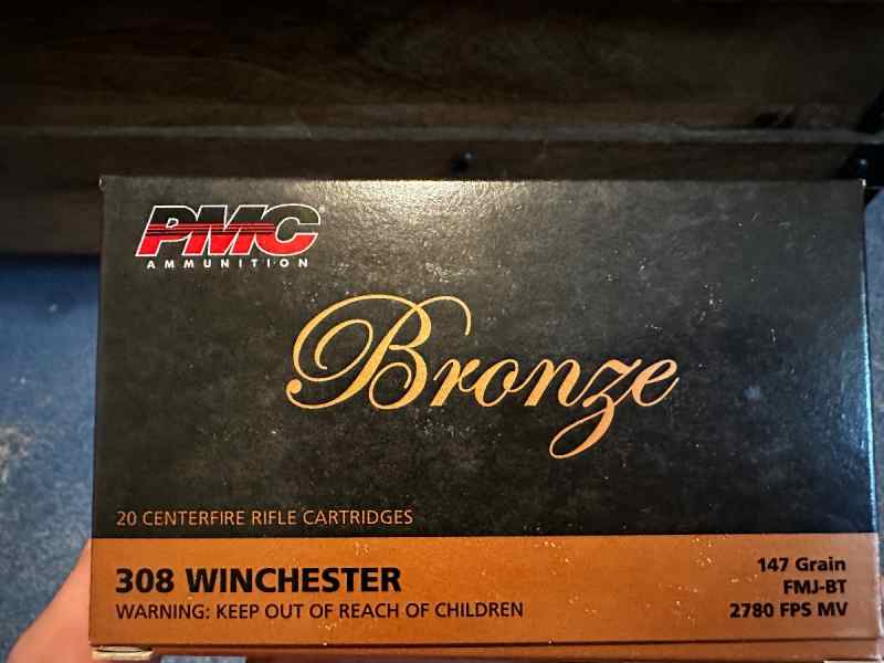 WTT PMC Bronze 308 147gr for 140gr 6.5 CREEDMOOR 