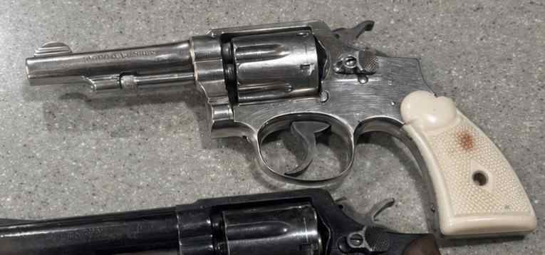 Smith &amp; Wesson Model 10 Nickel Plated 