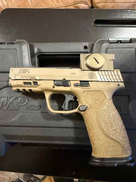 M&amp;P 2.0 9mm 4.25 FDE Dimebag monsoon tactical