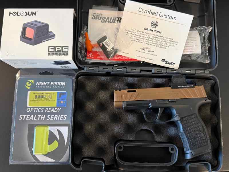 Sig P365 Spectre Comp - Snakebite Edition w/EPS