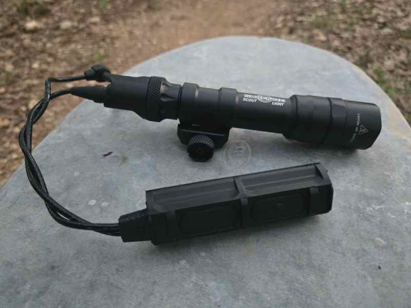 Surefire M600DF with IR switch 