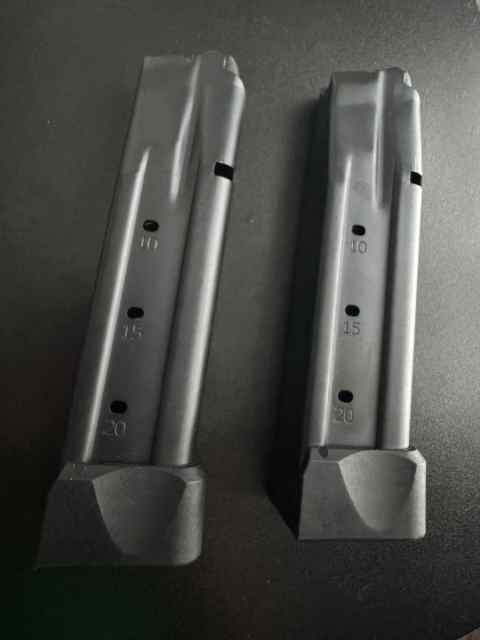 Two 20 rounds 2011 magazines 9mm