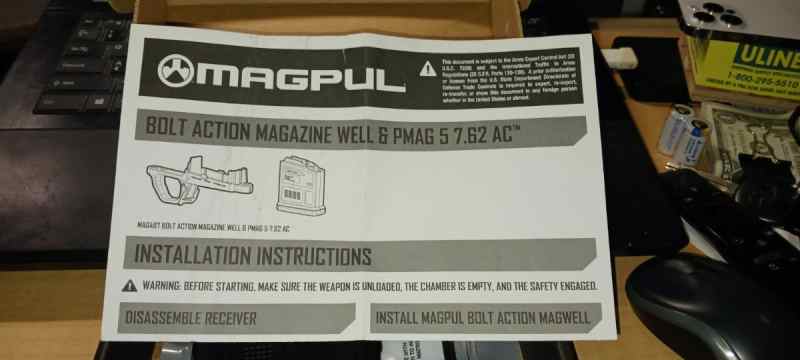 Magpul  PMAG 5 AC 308 (7.62x51) Mag &amp; Trigger Hous