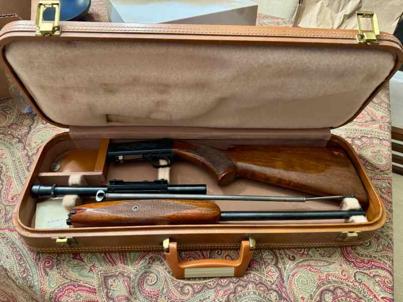 1962 BROWNING SA-22 - BELGIAN MAD w/ SCOPE/ENGRAVE