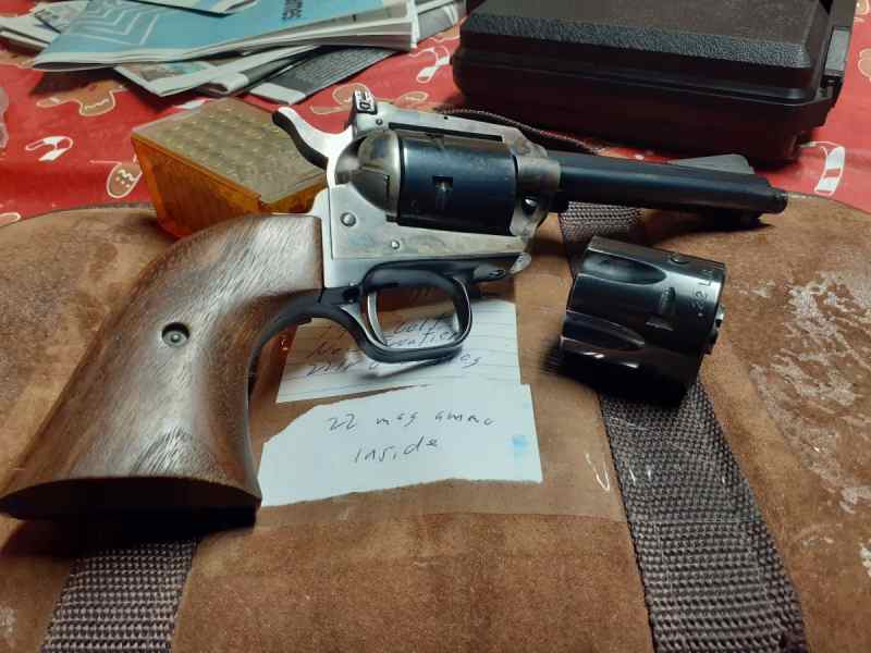 Colt 1974 New Frontier 22lr 22mag case hardened fr