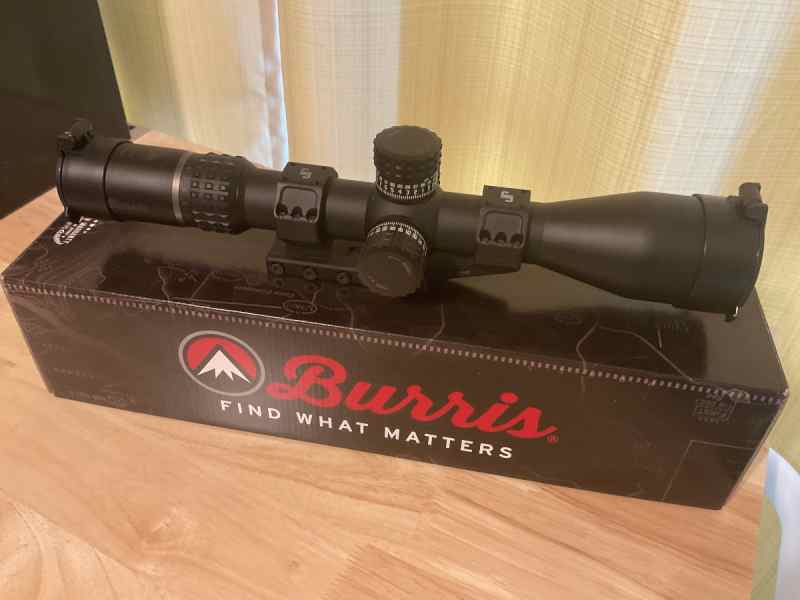 Burris XTR II 3-15x50 FFP + JP Enterprise mount