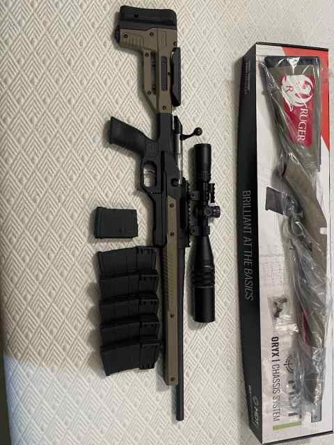 Ruger American Ranch 300Blk (MDT Chassis)