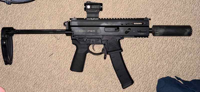 Stribog SP9A3 w/scorpion mag lower