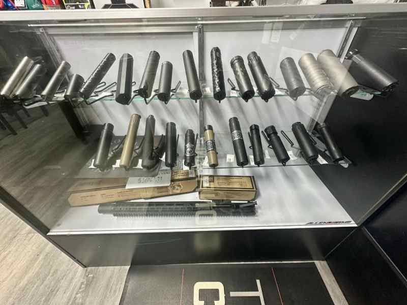 Tons of Suppressors in stock