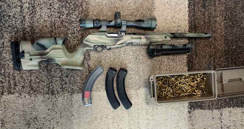 Binary 10/22 Precision Build + 4k Ammo &amp; Optic