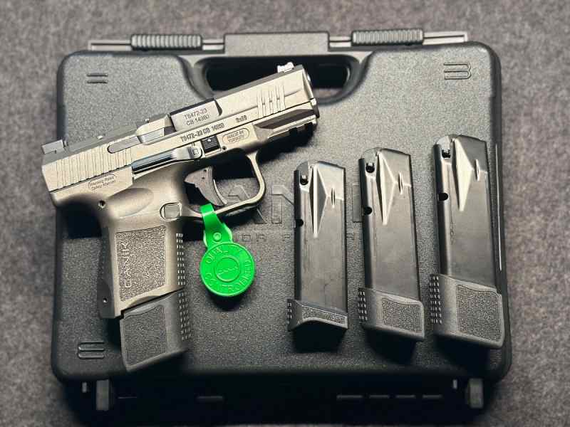 Canik TP9 Elite SC All Tungsten 9mm 