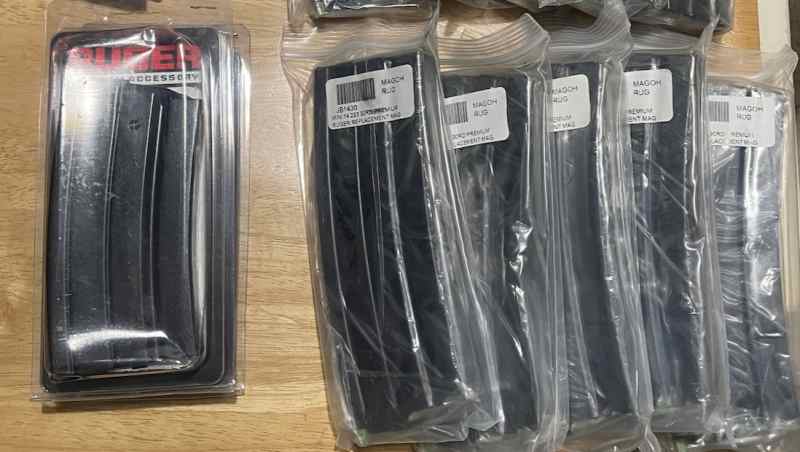 15 Mini-14 mags: $150