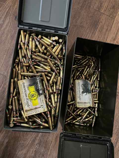 American Eagle 5.56 62 Grain Green Tip XM855