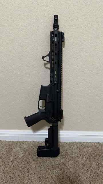 AR15 Pistol 10.3&#039;&#039; 556 Aero Precision/Geissele