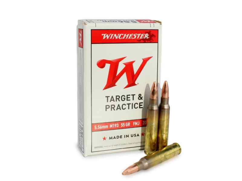 100rds Winchester 5.56 NATO