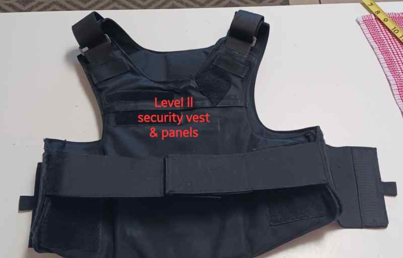 Level II Security Vest. White Horse. 