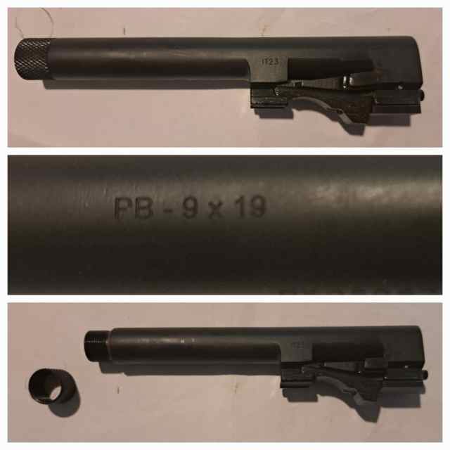 Factory Beretta M92a1 threaded barrel $150