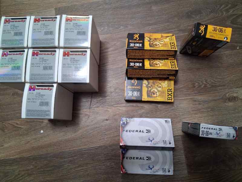 M1 Garand .3006 ammo and other .3006