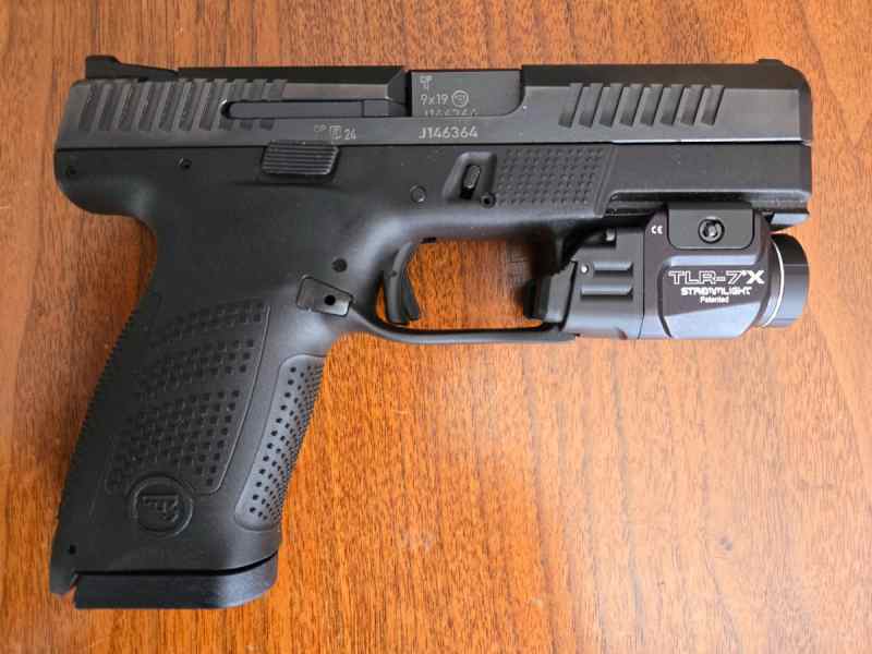 CZ P-10C  9MM w/ TLR-7X Streamlight included