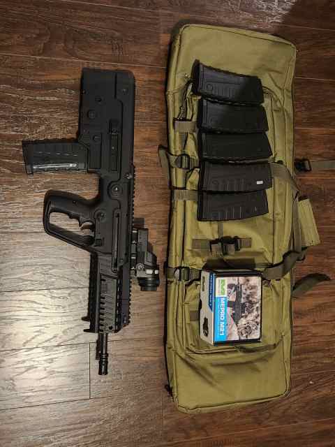 Tavor X95 5.56 mepro red dot kill flash 