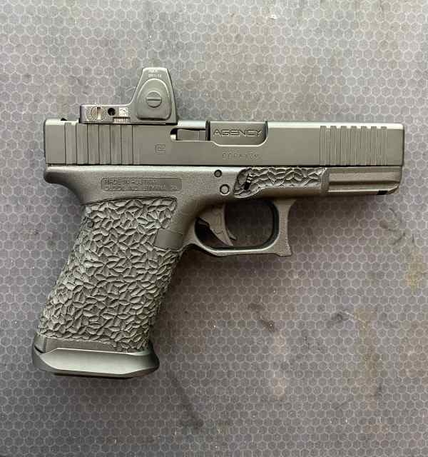 Glock 19 w/ Jagerwerks slide, Zev Trigger, RMR...