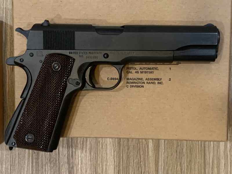 Remington Rand 1911 WW11 1943 