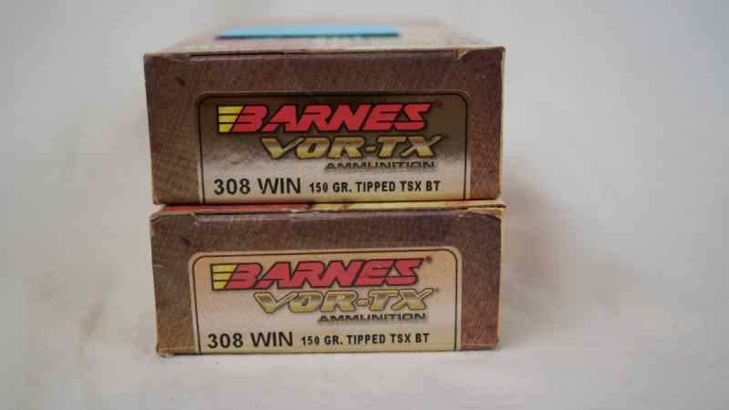 .308 Barnes VOR-TX &amp; Remington Core-Lokt